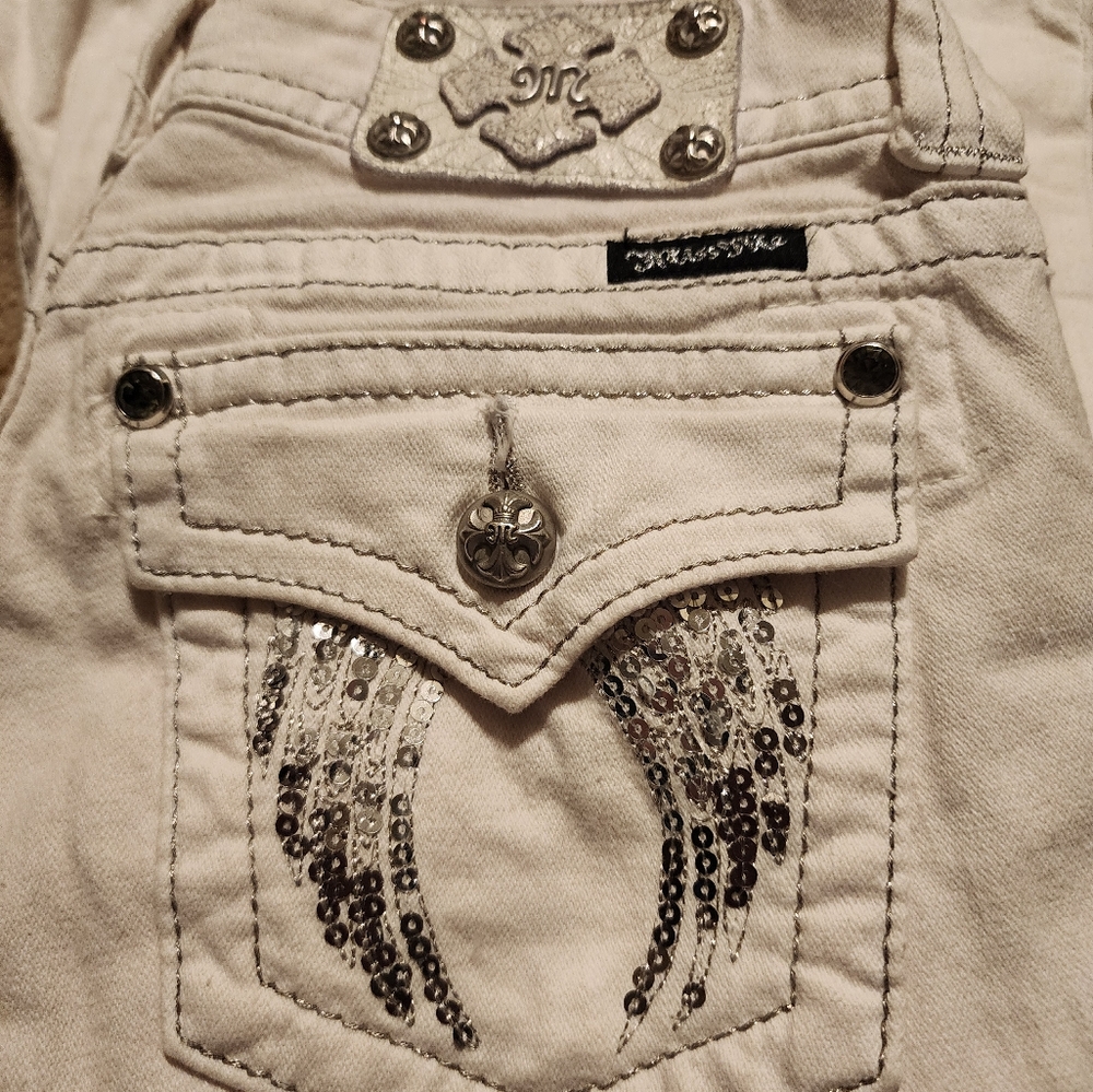Miss Me Rare Angel Wings Jeans